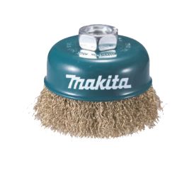 ÇANAK FIRÇA - DALGALI TELLİ (SARI) 75xM14x2 mm
