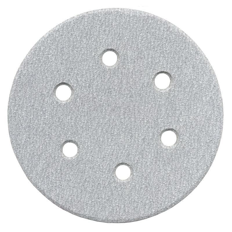ALÜMİNYUM OKSİT CIRTLI 6 DELİKLİ DİSK ZIMPARA 150 mm 60 KUM