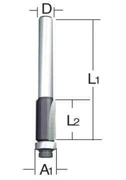 FREZE BIÇAĞI 6x10 mm