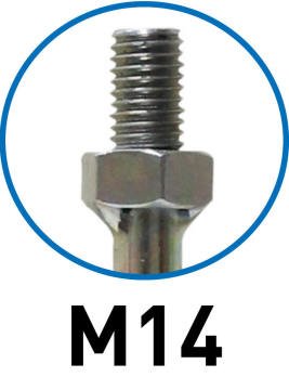 MAXPOWER MXMG104120-L - 120MM. M14 LEMA SARIM KARIŞTIRICI UÇ