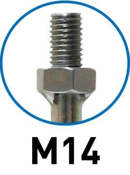 MAXPOWER MXMG104120-L - 120MM. M14 LEMA SARIM KARIŞTIRICI UÇ