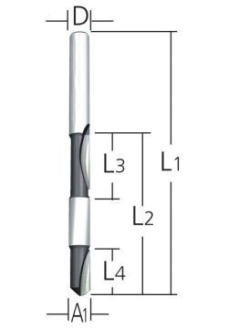 FREZE BIÇAĞI 6x6 mm