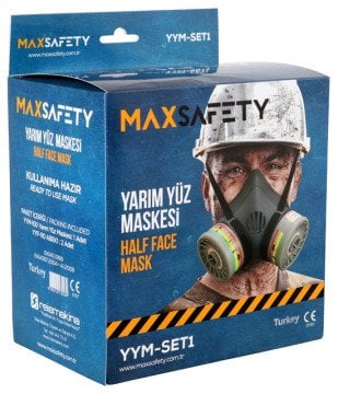 MAXSAFETY YYM-SET1 YYM-100 MASKE + YYF-110 ABEK1