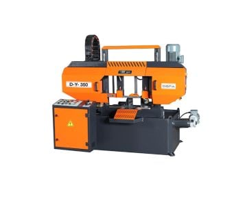 Dispa DY-350 Yarı-Otomatik Sütunlu Şerit Testere