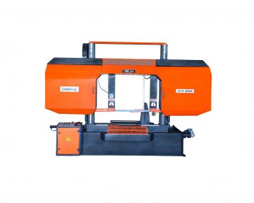 Dispa DY 800 D-Y 800 Yarı-Otomatik Sütunlu Şerit Testere