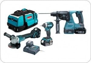 MAKİTA DLX3070XT ( DGA504Z + DHR242Z + DTD154Z) SET