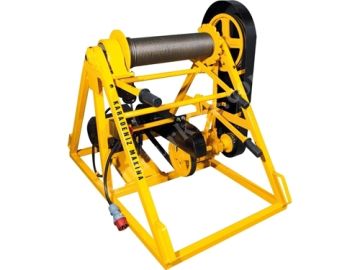 5,5 Hp Yerden Kumandalı İnşaat Vinci Trefaze