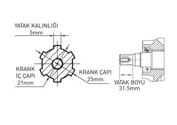 DİZEL MOTOR 7 hp