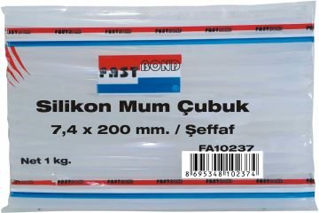 ŞEFFAF İNCE SİLİKON MUM ÇUBUK